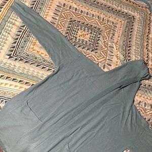 Elegant Teal Women's sweater, long, brand new